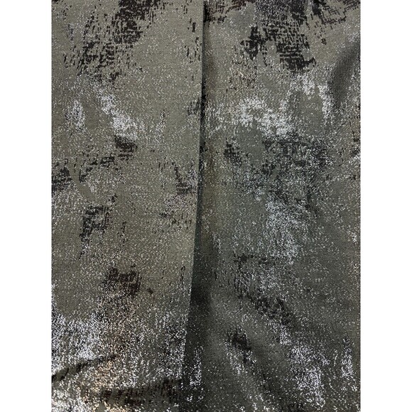 Hoss Introqia Anthropologie Made in Spain Jacket Silver Jacquard Size 36 Bow - Picture 13 of 15